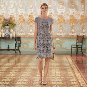 Sundance Size L Stardust Heavily Embroidered Dress